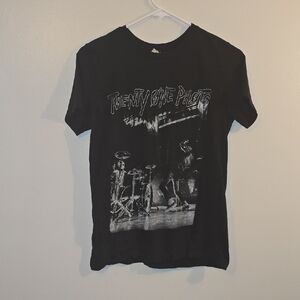 Black Twenty One Pilots Band Tee LOT P